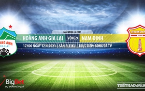 Soi kèo nhà cái HAGL vs Nam Định. BĐTV trực tiếp bóng đá Việt Nam hôm nay