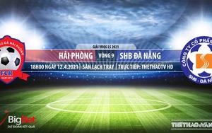 Soi kèo nhà cái Hải Phòng vs Đà Nẵng. TTTV. Trực tiếp bóng đá Việt Nam hôm nay