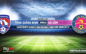Soi kèo nhà cái Quảng Ninh vs Sài Gòn. BĐTV rực tiếp bóng đá Việt Nam hôm nay
