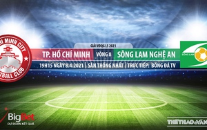 Soi kèo nhà cái TPHCM vs SLNA. BĐTV. Trực tiếp bóng đá Việt Nam hôm nay