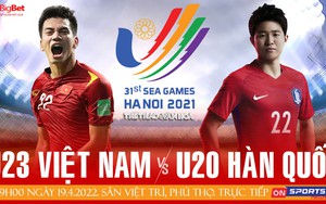 VIDEO U23 Việt Nam vs U20 Hàn Quốc: Trực tiếp bóng đá Việt Nam hôm nay