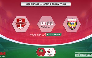 Soi kèo nhà cái Hải Phòng vs Hà Tĩnh. Nhận định, dự đoán bóng đá V-League 2022 (18h00, 3/11)