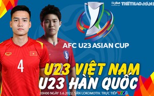 VIDEO VTV6 trực tiếp bóng đá U23 Việt Nam vs U23 Malaysia, U23 châu Á 2022