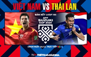 VIDEO Việt Nam vs Thái Lan: Soi kèo nhà cái, nhận định, VTV6 trực tiếp bóng đá