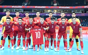 Lời chia tay tuyệt vời của tuyển futsal Việt Nam