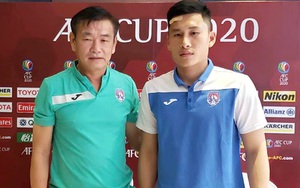 Cầu thủ Than Quảng Ninh tri ân HLV Phan Thanh Hùng