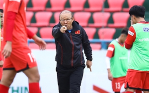 HLV Park Hang Seo nổi cáu