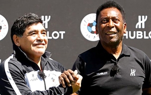 Pele hẹn chơi bóng với Maradona trên thiên đường