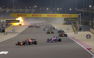 Chặng Bahrain Grand Prix: Xe nổ, Grosjean thoát chết trong gang tấc