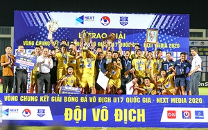 SLNA vô địch U17 quốc gia với chất Nghệ đong đầy