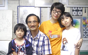 Nguyễn Đới Chung Anh: 'Con đã vẽ những điều tốt đẹp giữa đại dịch