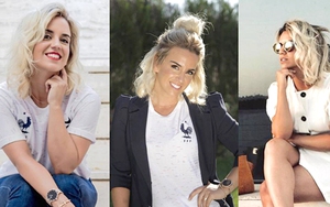 Vợ Griezmann bị vợ Messi cô lập