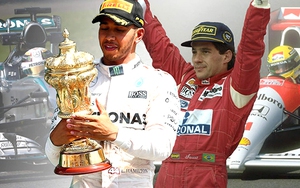Đua xe Công thức 1: Hamilton vĩ đại như Ayrton Senna
