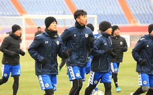 14h30 ngày 19/2: Shandong Luneng - Hà Nội FC: Thử thách giữa mưa tuyết