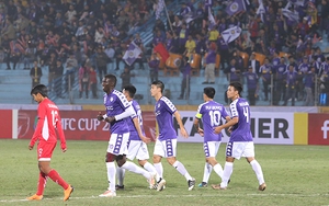 Hà Nội FC thắng đậm Naga World, Bình Dương bị cầm hòa