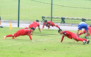 U23 Việt Nam bận rộn đá giao hữu