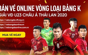 VFF bổ sung thêm vé bán online vòng loại U23 châu Á