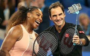 Roger Federer lần đầu so tài cùng… Serena Williams: Phấn khích và tiếc nuối