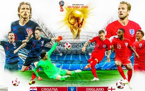 Croatia vs Anh (01h00,12/7): Trước cái ngưỡng của lịch sử. VTV3, VTV6 trực tiếp