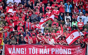 CĐV Hải Phòng bắt đầu 'đáng yêu'