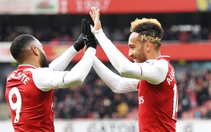 Hàng công Arsenal: Aubameyang sẽ giúp Lacazette hồi sinh