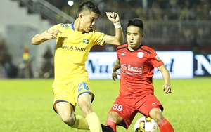 Hạ đẹp CLB TP.HCM, SLNA khiến sân Thống Nhất 'dậy sóng'