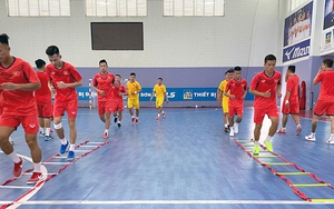 Futsal Việt Nam tự tin hoàn thành mục tiêu lớn