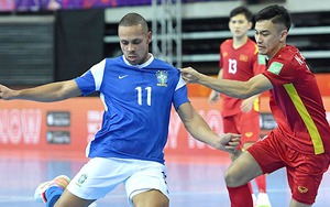Futsal Việt Nam thua đậm Brazil là bình thường!