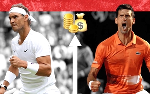 Top 5 tay vợt giành nhiều tiền thưởng nhất ATP Tour: Nadal hay Djokovic là số một?