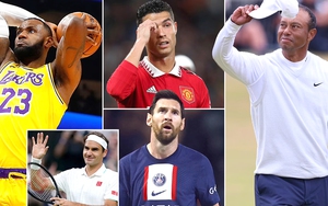 Những biểu tượng nào nối gót Federer giải nghệ: Ronaldo, Messi, Tiger Woods… và ai nữa?