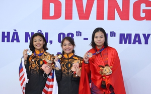 Đội tuyển nhảy cầu 'mở hàng' huy chương cho Đoàn TTVN: Nỗi niềm Phương Mai