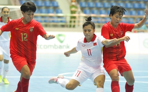 Khởi tranh futsal nữ: Việt Nam thắng tưng bừng ngày ra quân