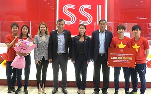 Tuyển nữ Việt Nam và sự tưởng thưởng xứng đáng