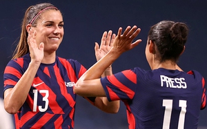 Bóng đá nữ Olympic: Mỹ thắng New Zealand đậm nhưng còn rất nhiều vấn đề