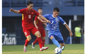 Công Phượng ở đâu khi U23 Việt Nam thua Uzbekistan?