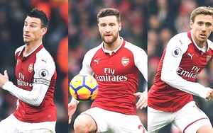 Arsenal đang cực kỳ chắc chắn với bức tường Mustafi-Koscielny-Monreal