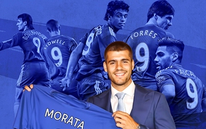Morata có phá dớp áo số 9 ở Chelsea?