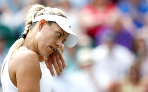 Kerber bị loại ở Wimbledon 2017, sẽ mất ngôi số một WTA