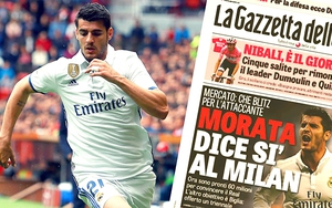Morata vẫn đang chờ Milan tháo gông khỏi Real Madrid