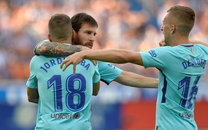 Barca ngày càng đáng sợ với cặp đôi hoàn hảo Messi - Alba