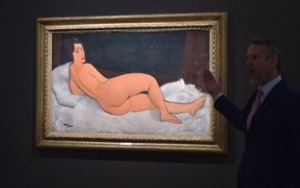 Kiệt tác ra đời cách đây 1 thế kỷ của Modigliani đạt giá 157,2 triệu USD