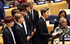 BTS chia sẻ trải nghiệm ‘căng thẳng’ thần kinh khi phát biểu tại LHQ