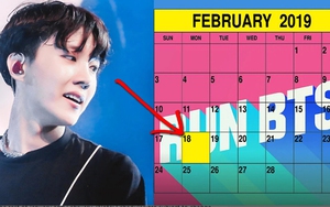 Đây là lịch làm việc của BTS trong tháng 1-2