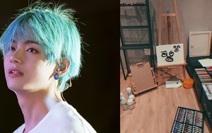 V (BTS) giới thiệu studio nghệ thuật đầy ấn tượng với ARMY