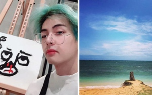 V (BTS) nói đến khả năng mở phòng trưng bày nghệ thuật ‘Vante’ cho fan