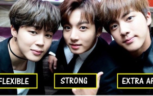 Jungkook, Jin và Jimin có phong cách tập thể lực rất khác nhau