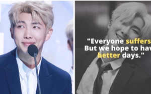 BTS và 5 thần tượng Kpop đưa ra lời khuyên mà ai cũng cần khi gặp khó khăn