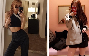 ‘Lịm tim’ ngắm những hình ảnh ‘selfie’ của Rosé Blackpink đứng trước gương