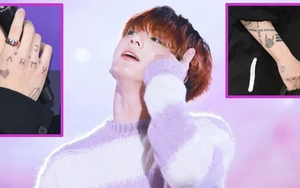 ARMY mê mẩn chiêm ngưỡng hình xăm trên cẳng tay của Jungkook BTS