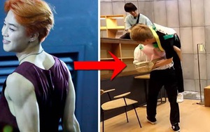 Jimin BTS trông ‘êm dịu’ vậy mà nhiều lần chứng tỏ ‘khỏe như lực sĩ’
